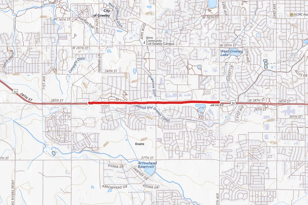 Hwy 34 Bypass Trail