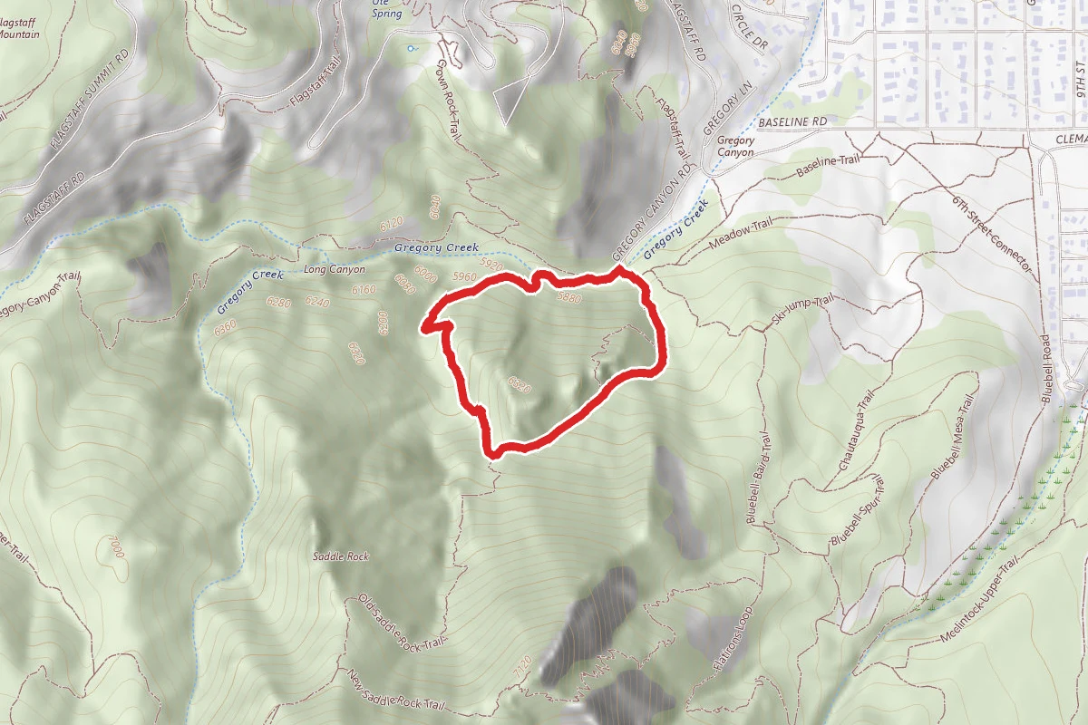 Amphitheater and Saddle Rock Loop