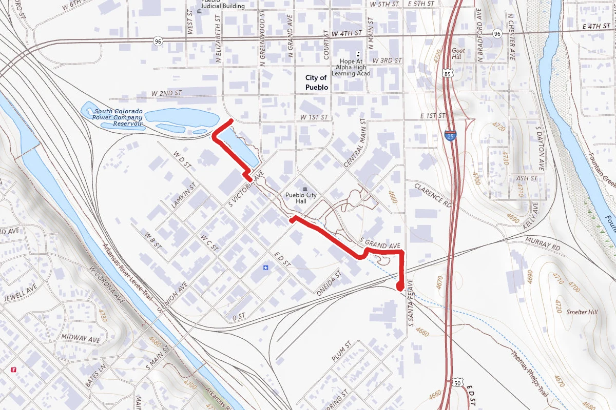 Historic Arkansas Riverwalk Trail