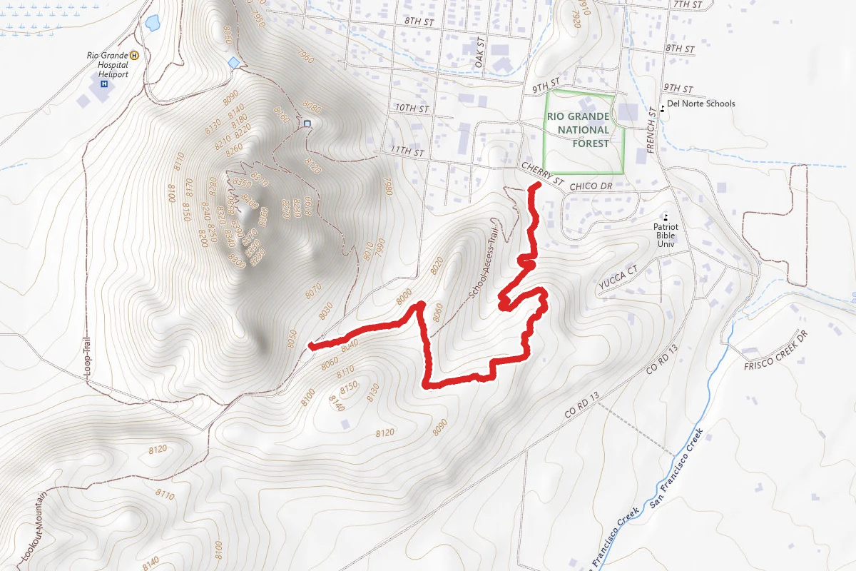 School Access Trail