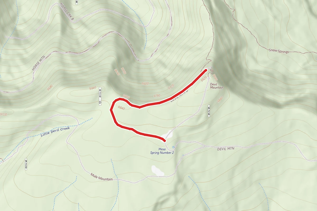 Mule Mountain Trail