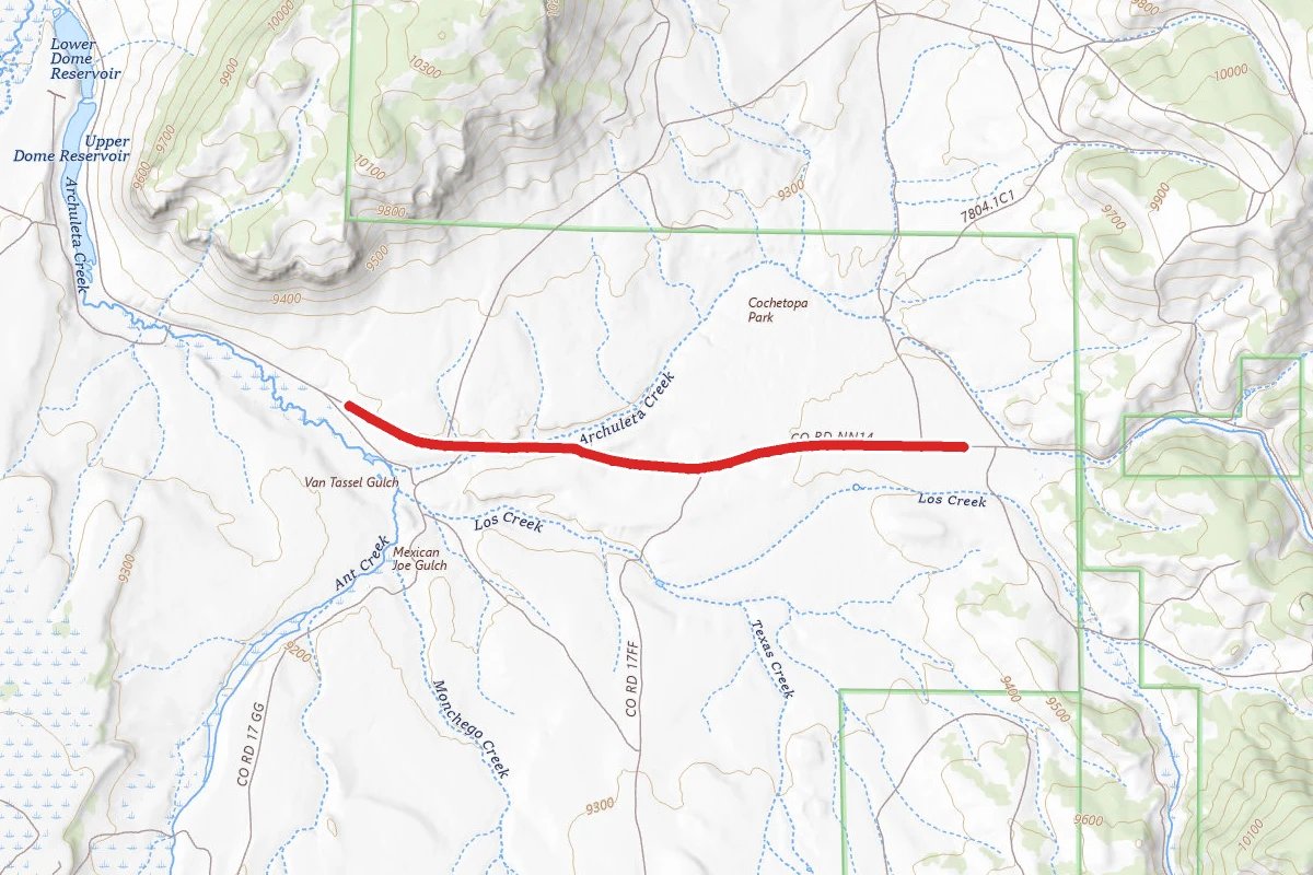 Old Cochetopa Pass Road