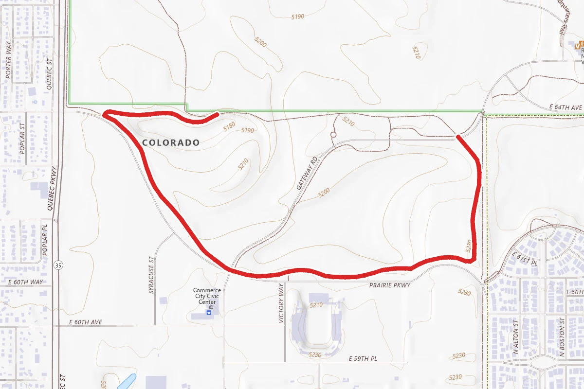Prairie Gateway Open Space Trail