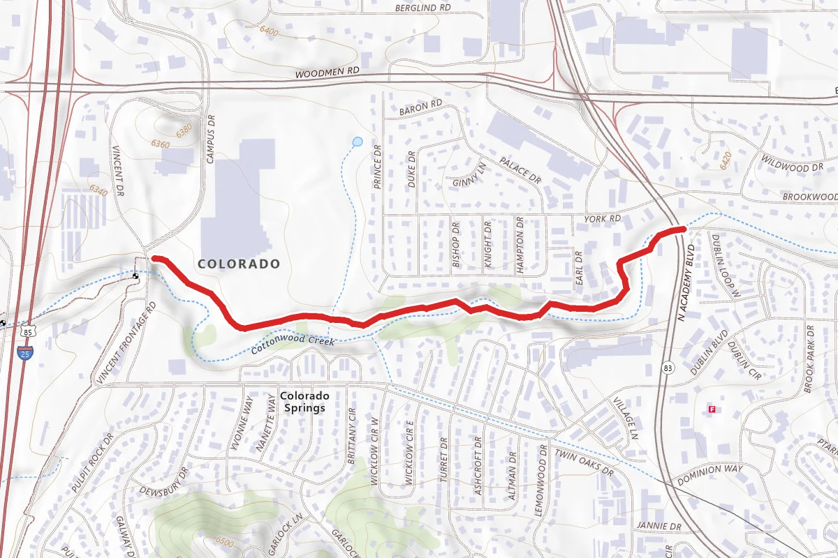 Cottonwood Creek Trail