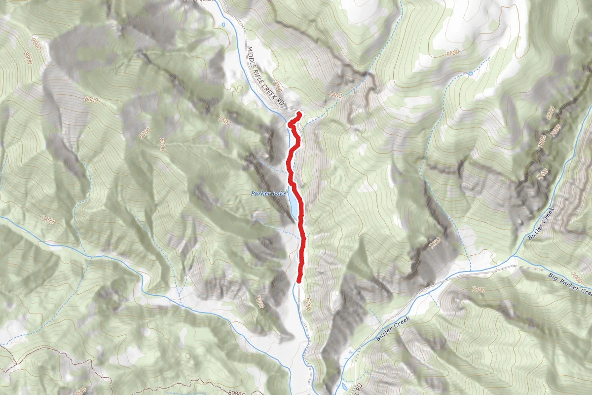 Middle Rifle Creek Road
