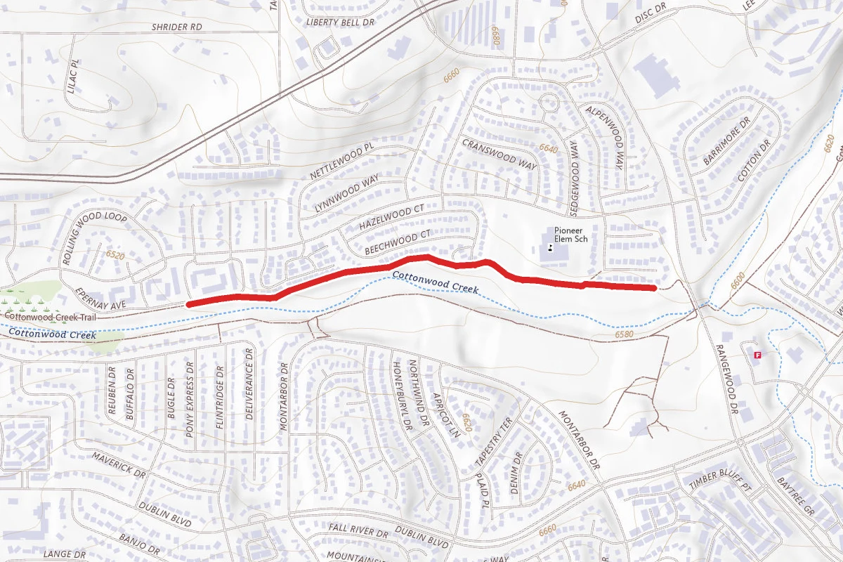 Cottonwood Creek Trail