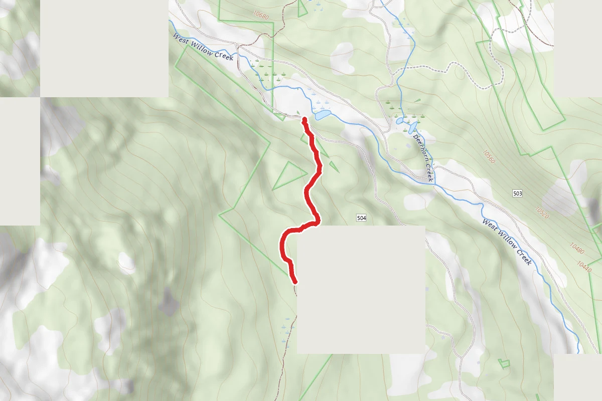La Garita Stock Driveway Trail