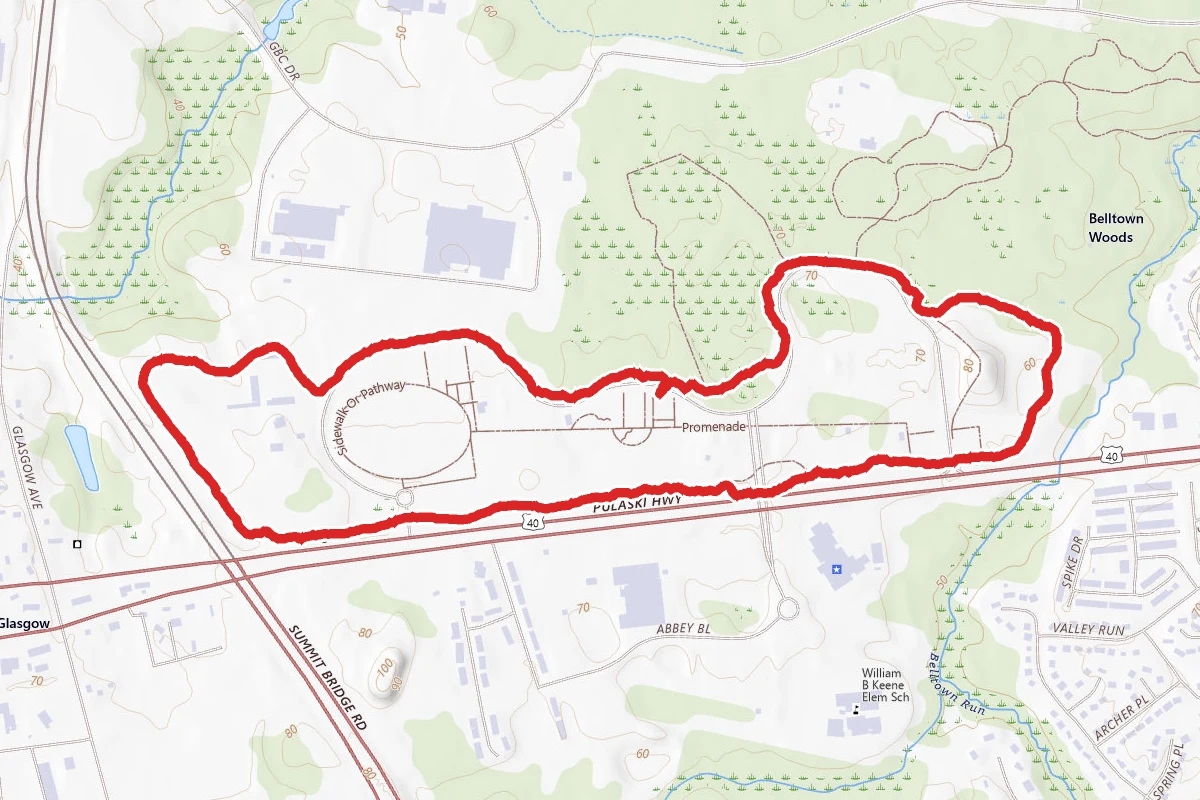 Glasgow Park Loop Trail