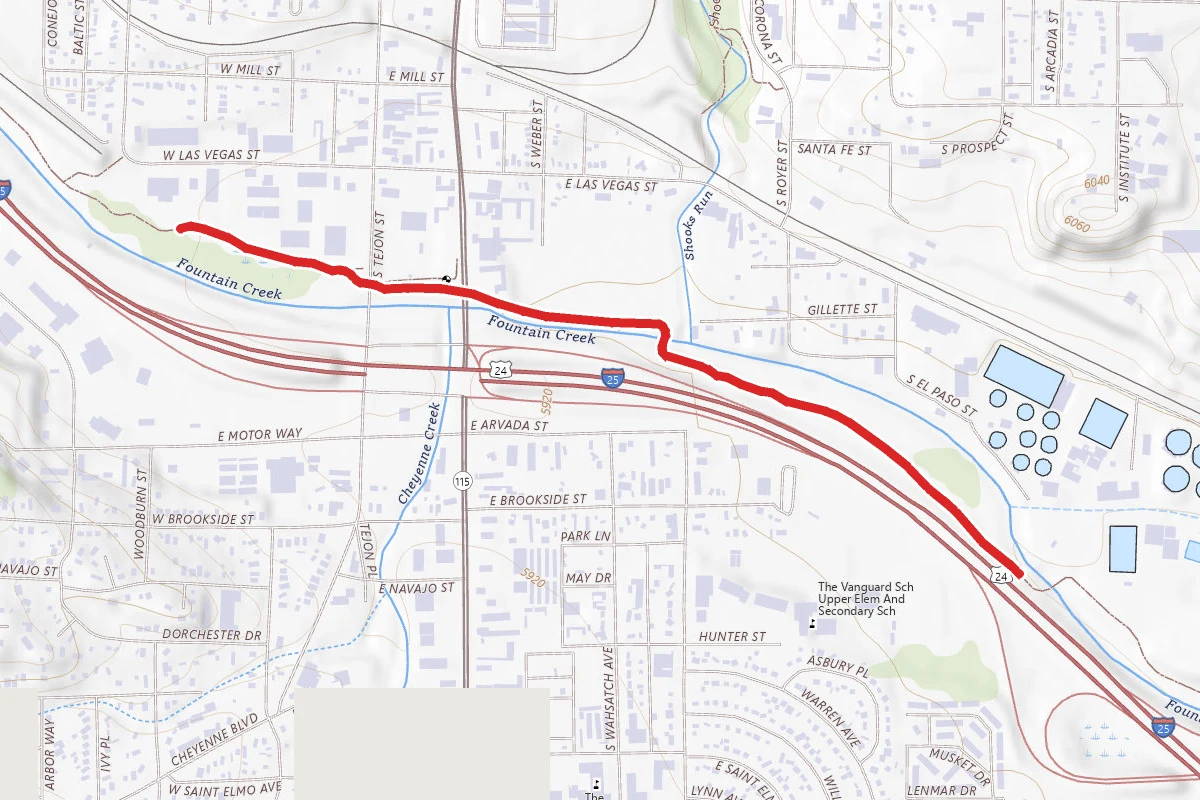 Pikes Peak Greenway Trail