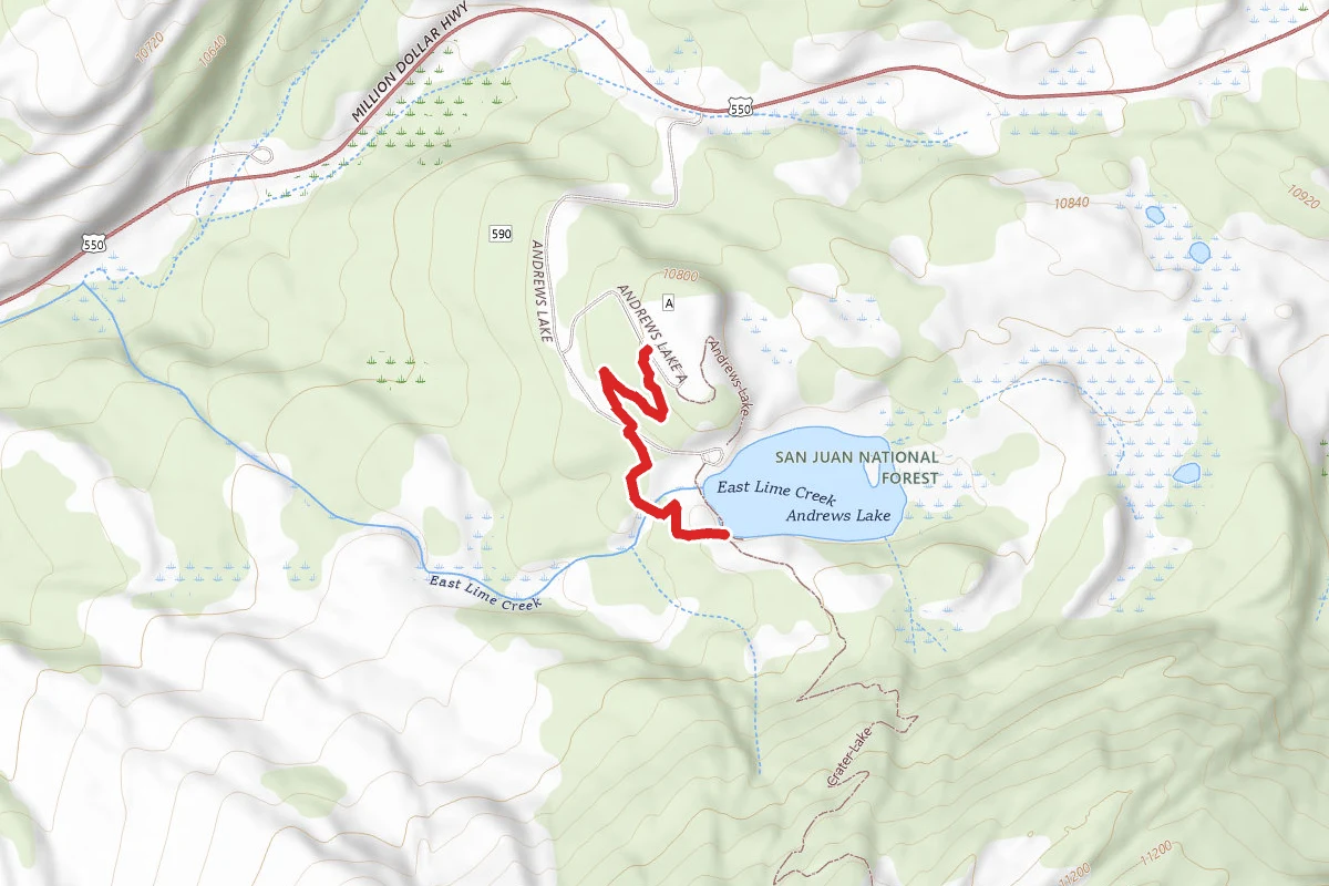 Andrews Lake Horse Trail