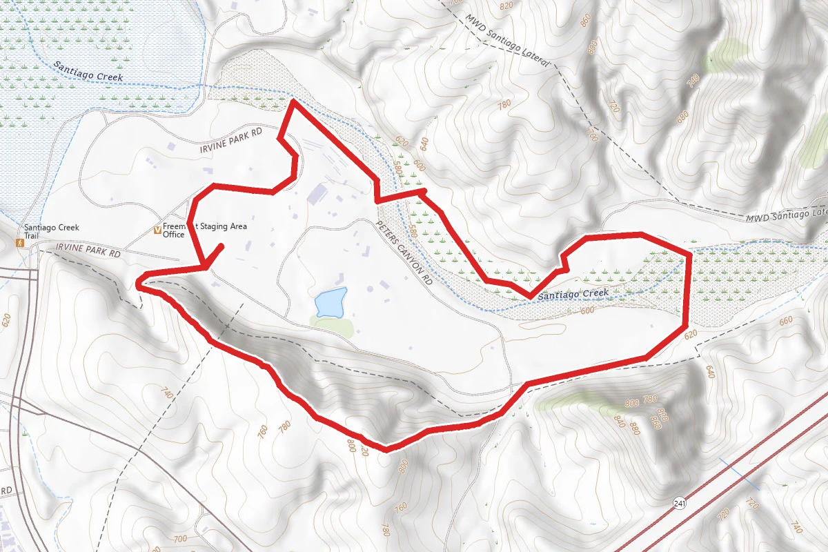 Irvine Regional Park Trail