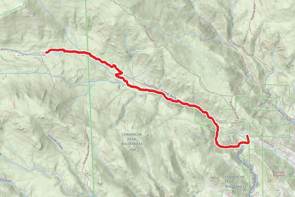 North Fork Big Thompson River Trail