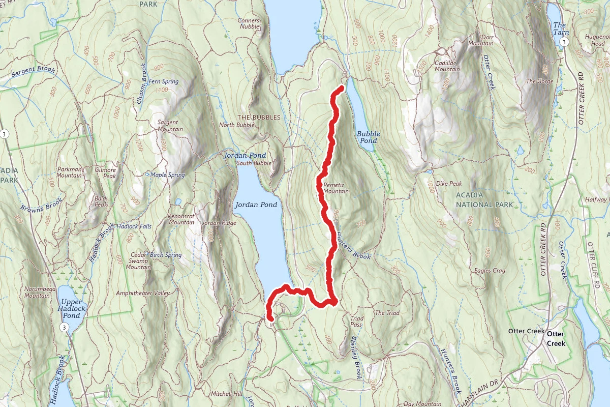 Pemetic North and South Ridge Trails
