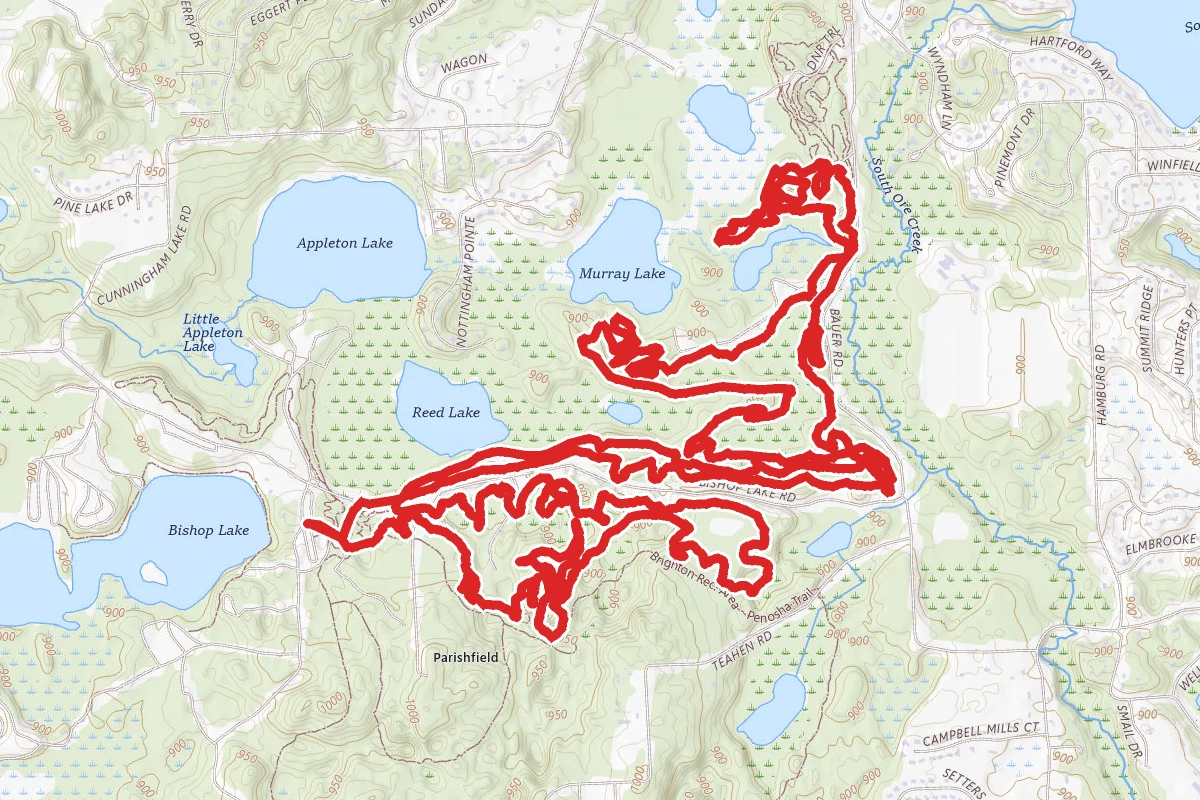 Brighton Recreation Area Loop Trails