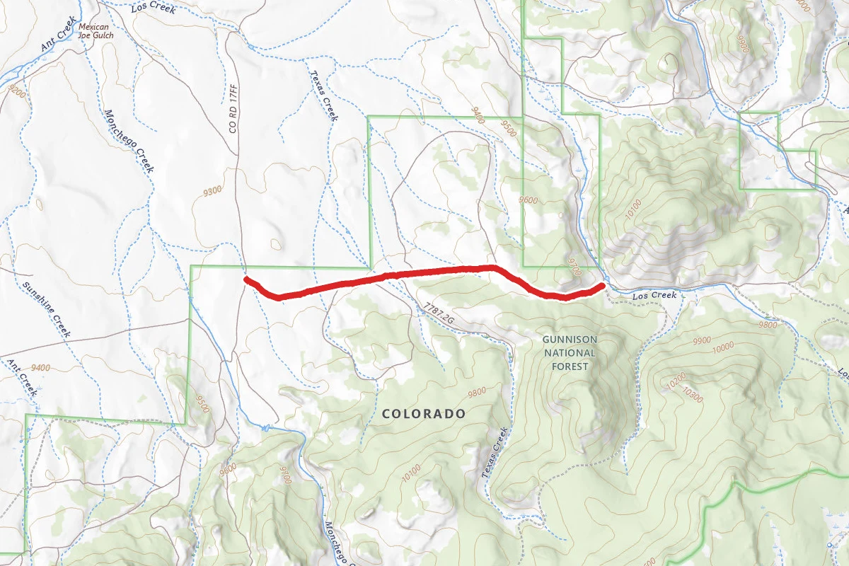 Saguache Park Br 1 Road
