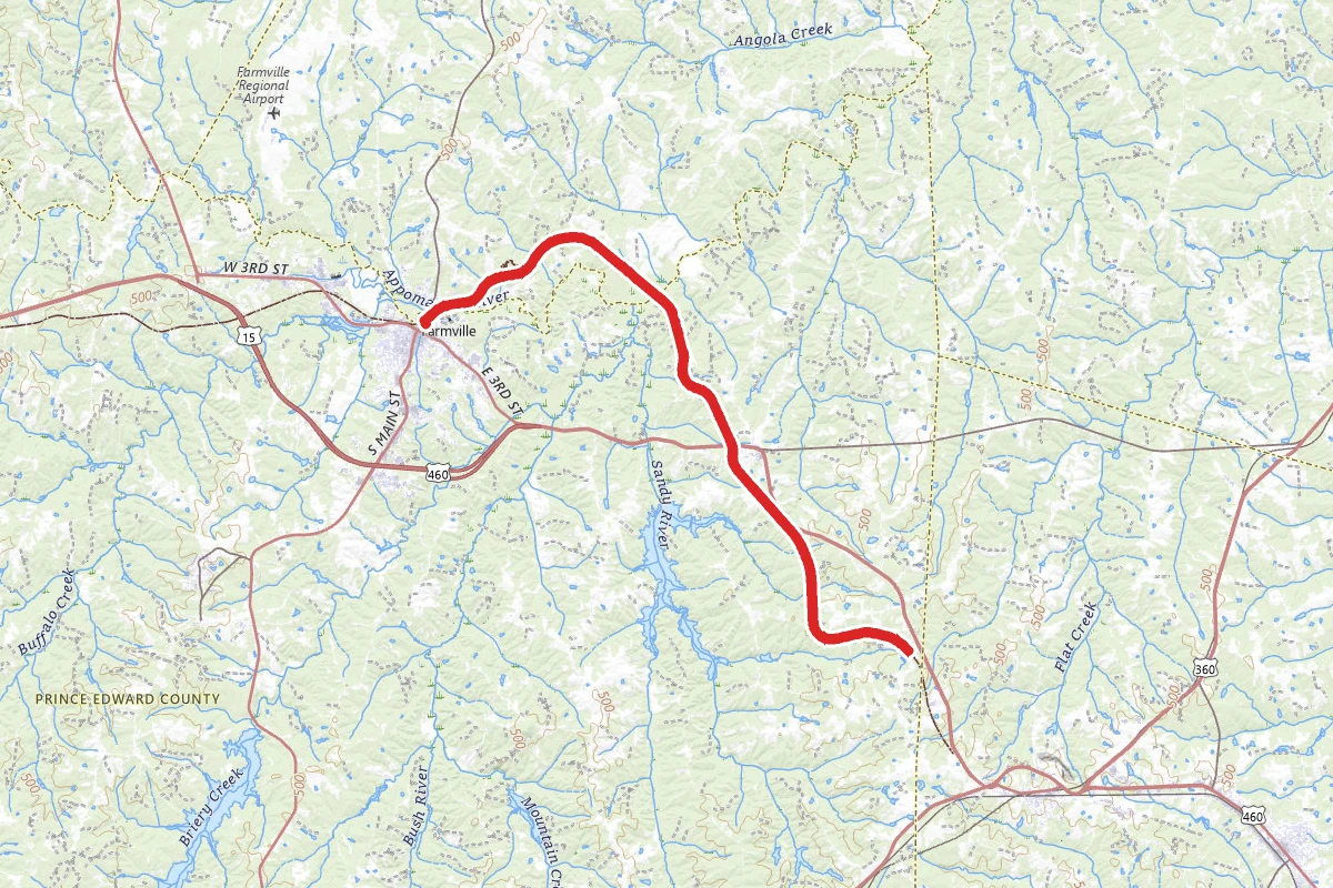 Farmville to High Bridge Trail