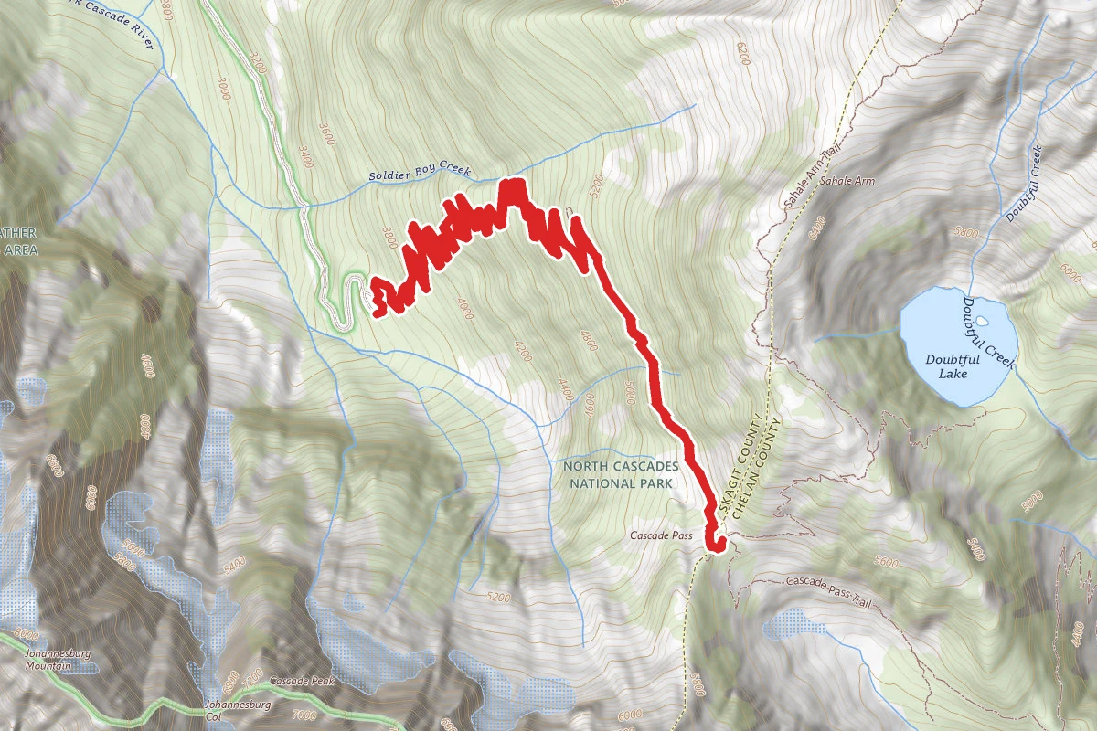 Cascade Pass Trail