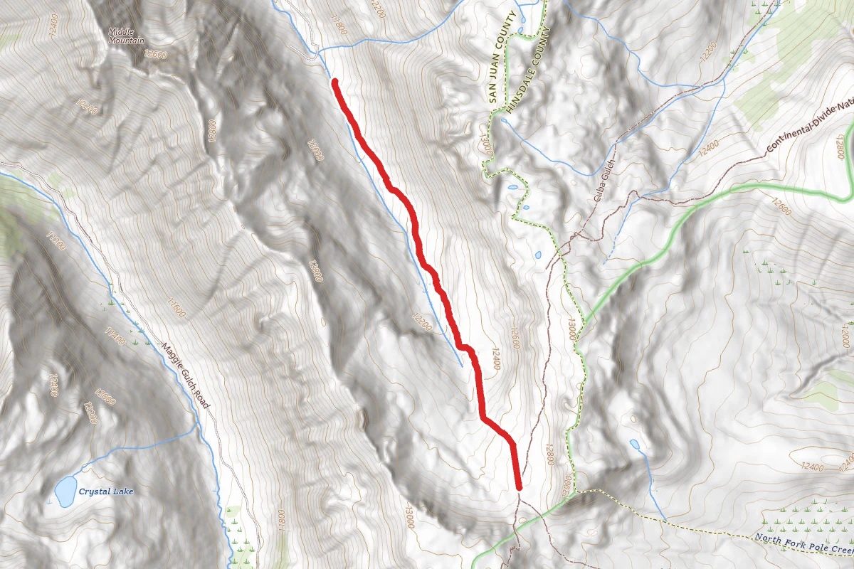 Minnie Gulch Trail