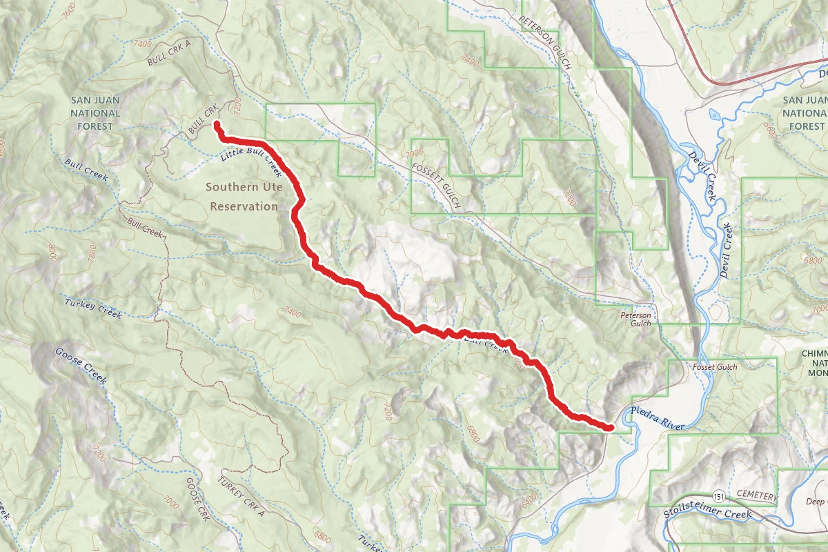 Little Bull Creek Trail