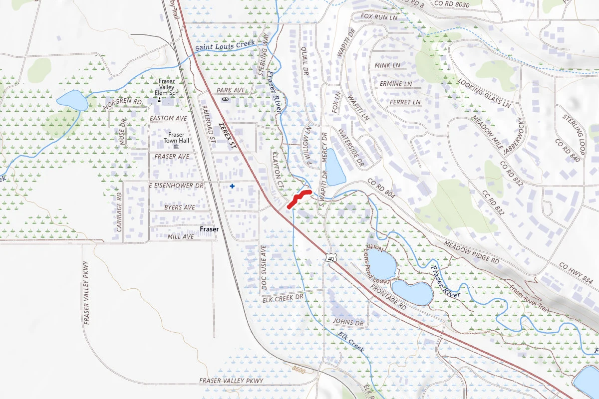 Access to Fraser River Trail