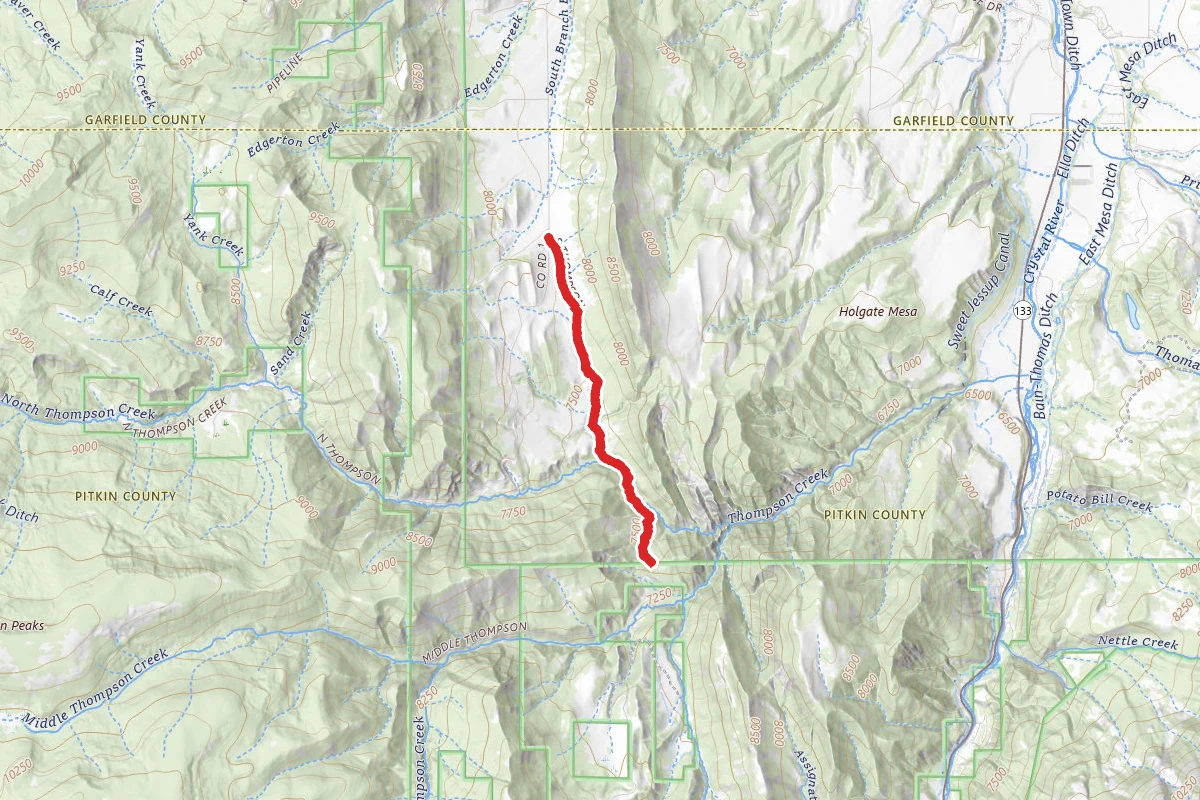 South Thompson Creek Road