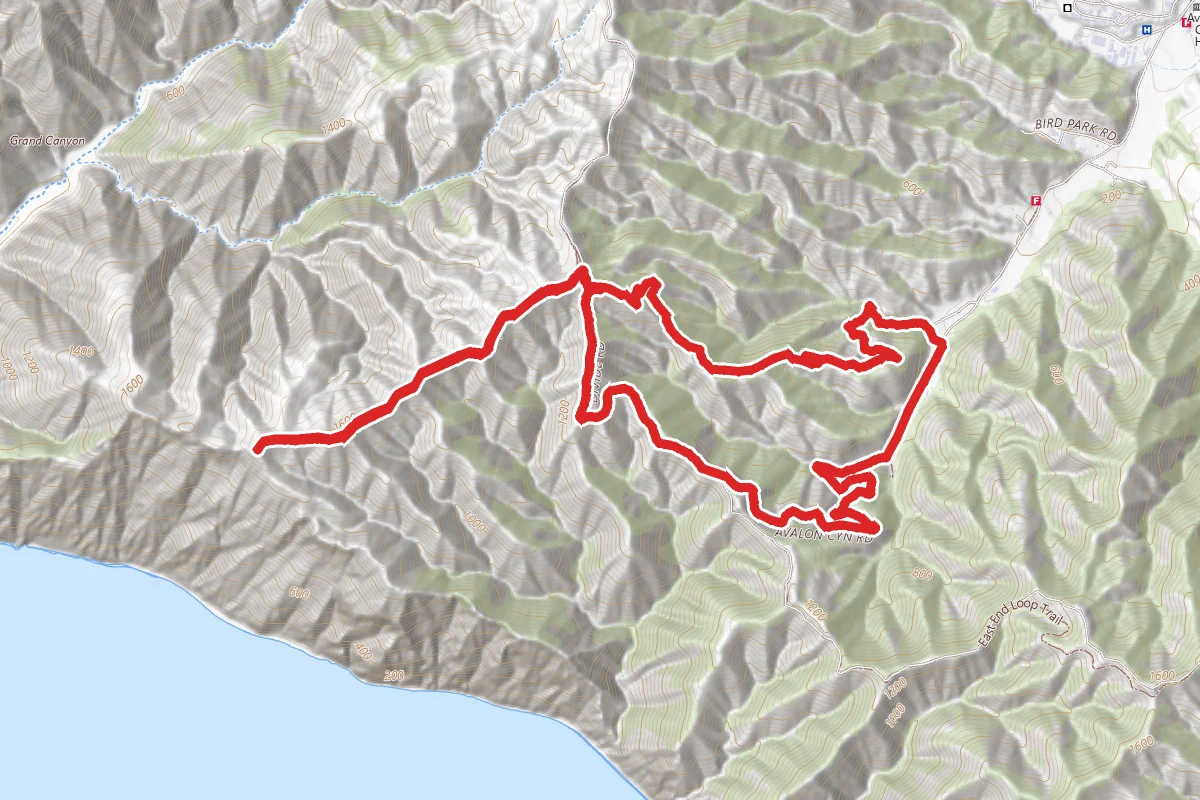 Hermit Gulch Trail to Lone Tree Point