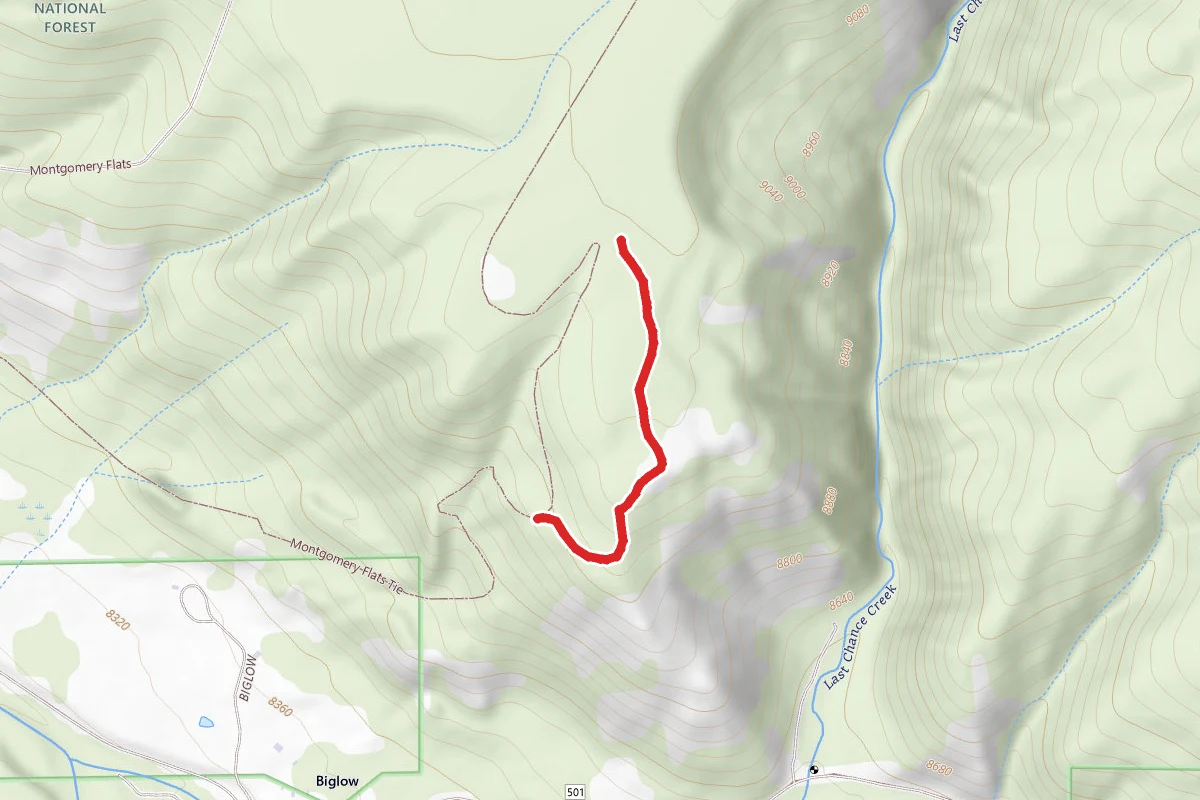 Montgomery Flats Tie Trail
