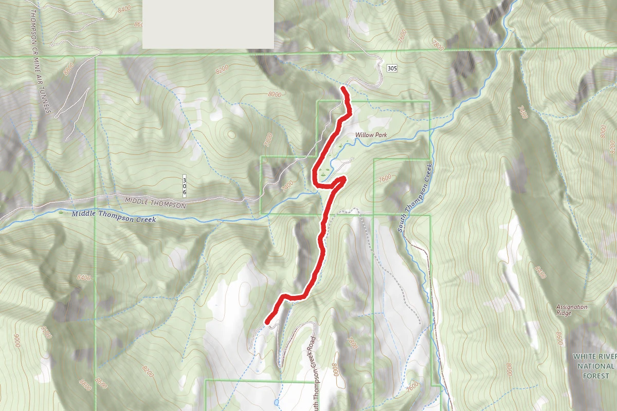 South Thompson Creek Road