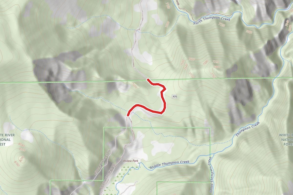 South Thompson Creek Road