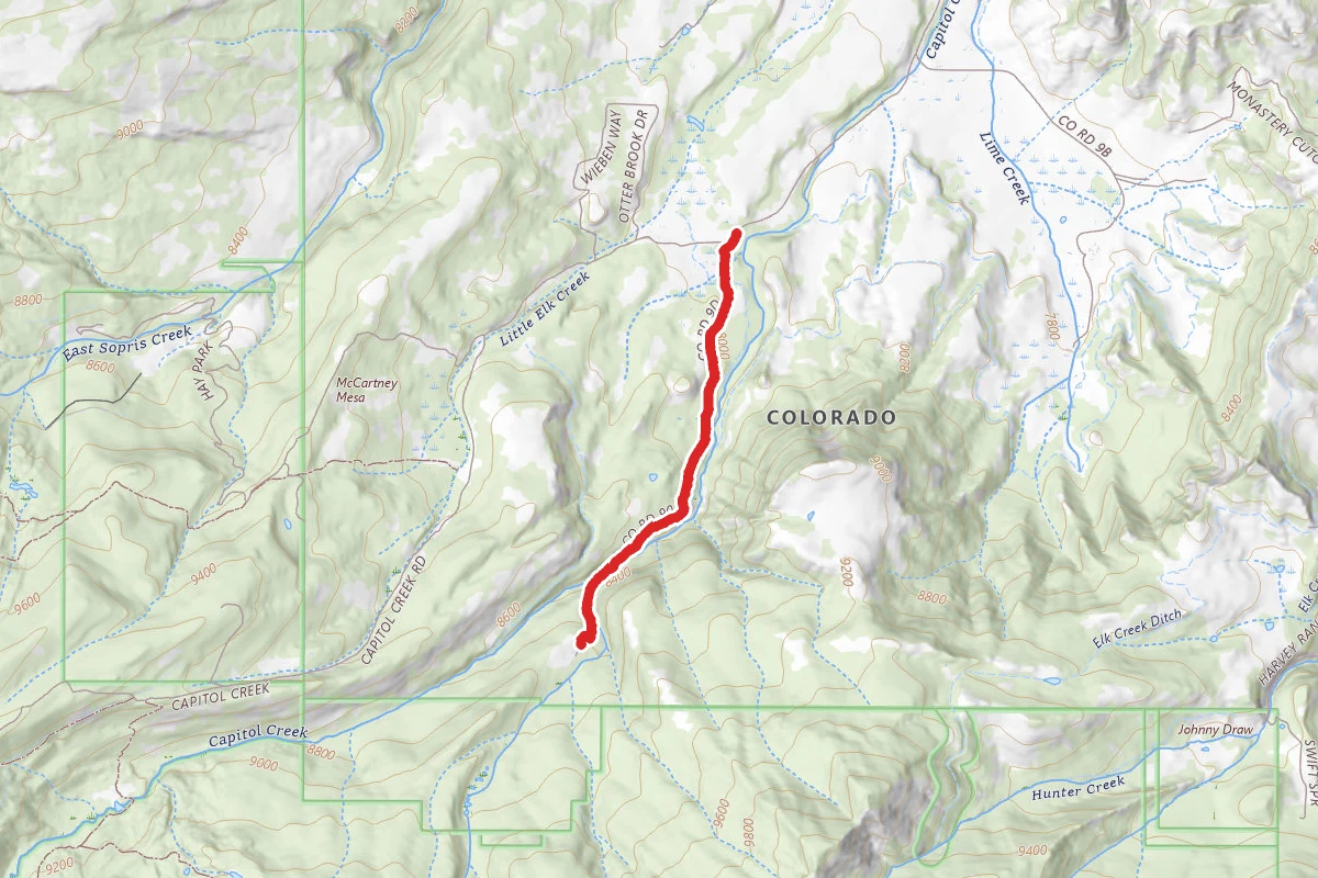 Nicholson Creek Road