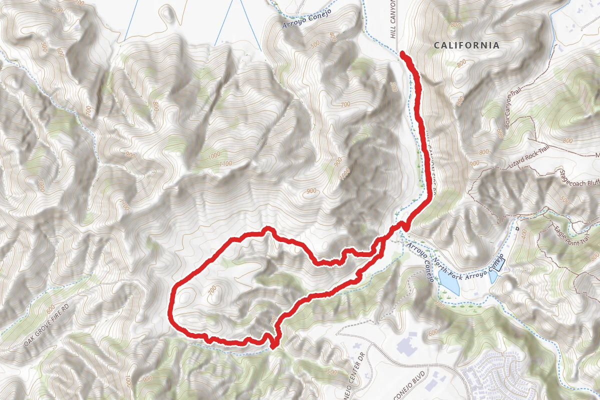 Western Plateau Trail and Hawk Canyon Trail Loop