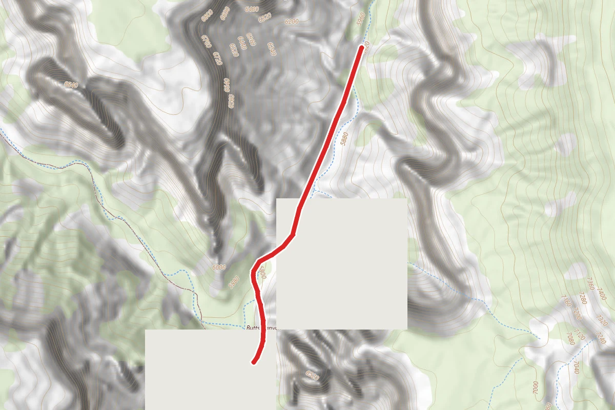 Butts Canyon (5465)