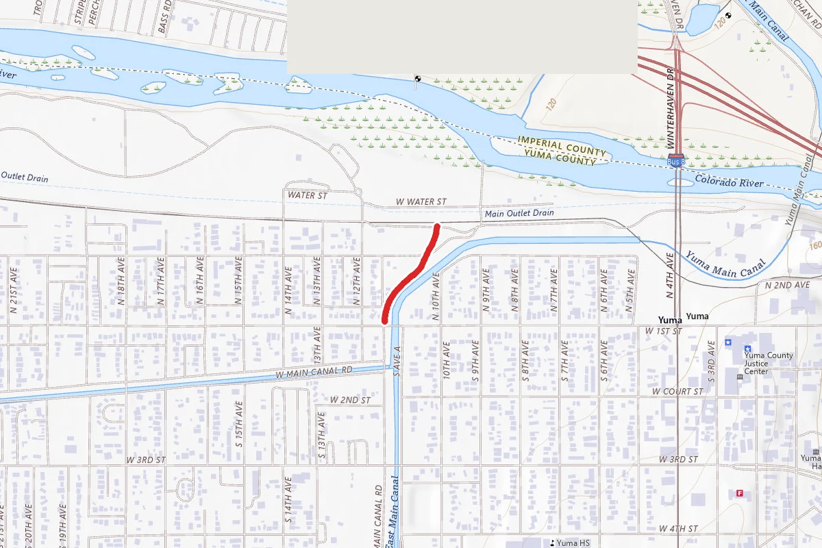 East Main Canal Path