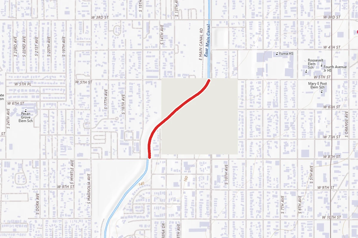 East Main Canal Path