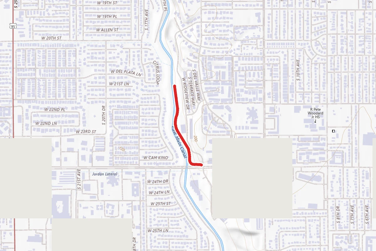 East Main Canal Path