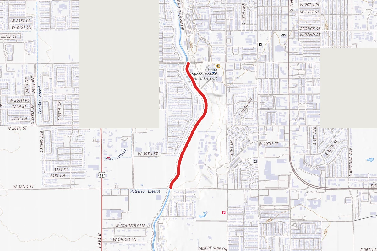 East Main Canal Path