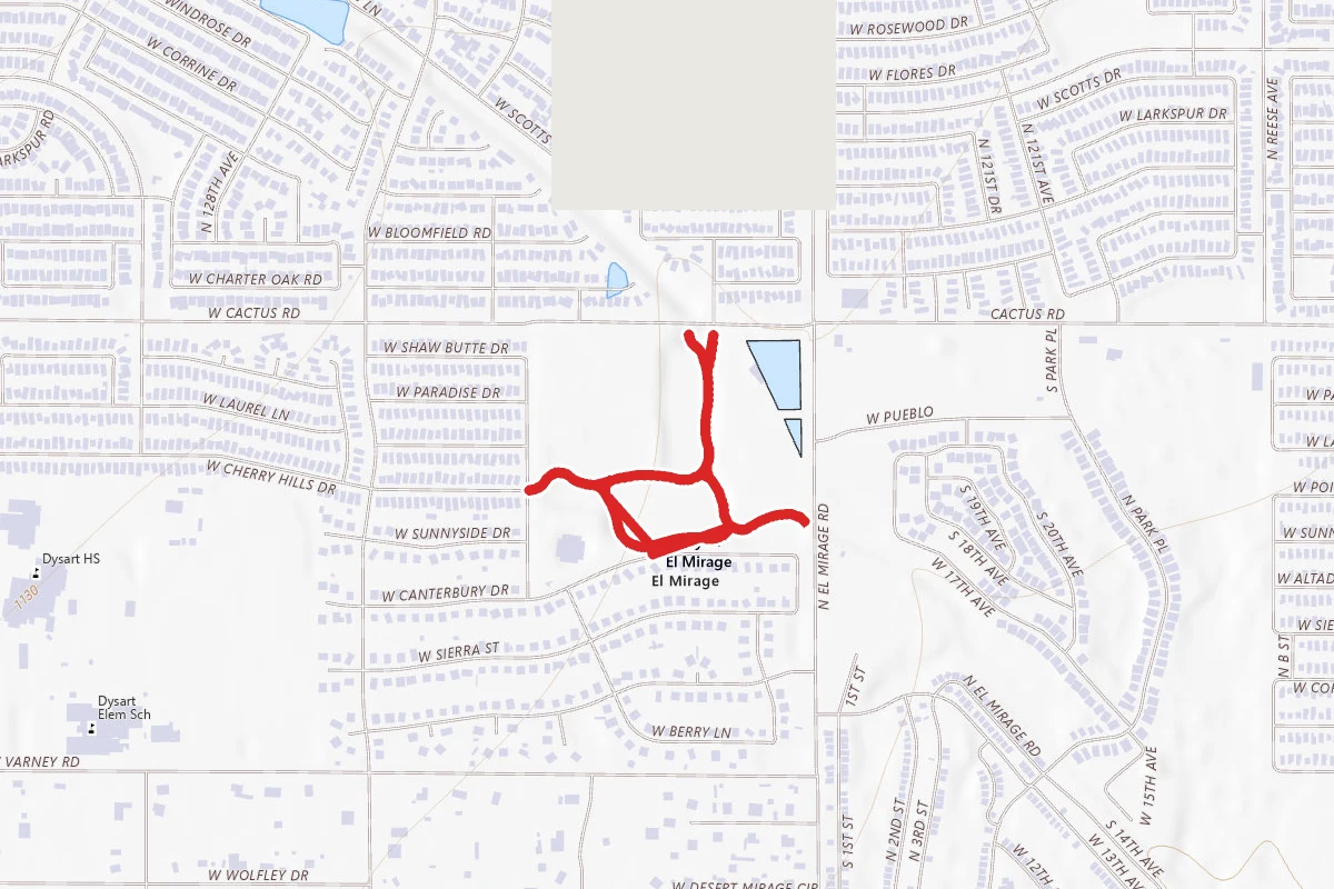 Basin Park Paths