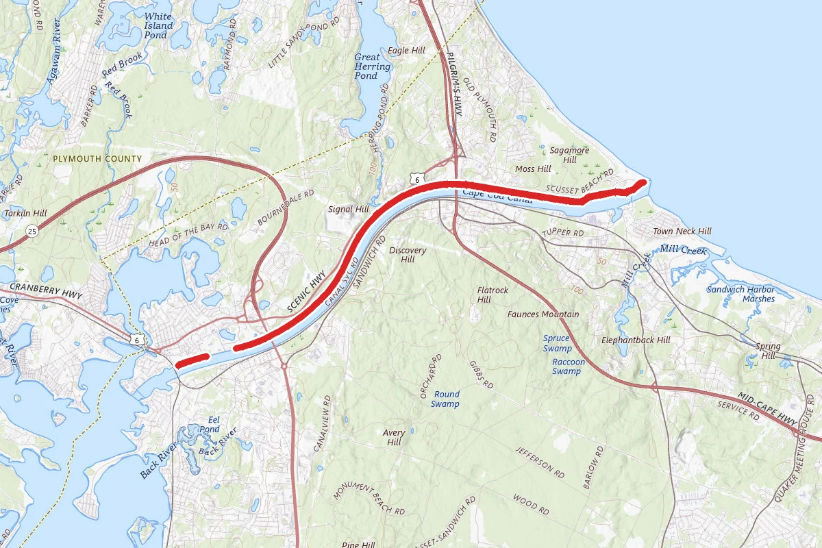 Cape Cod Canal Bikeway