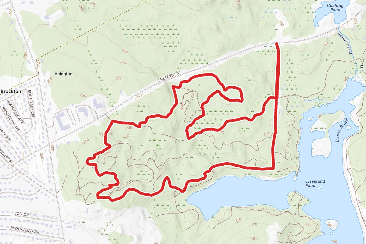 Ames Nowell State Park Trails