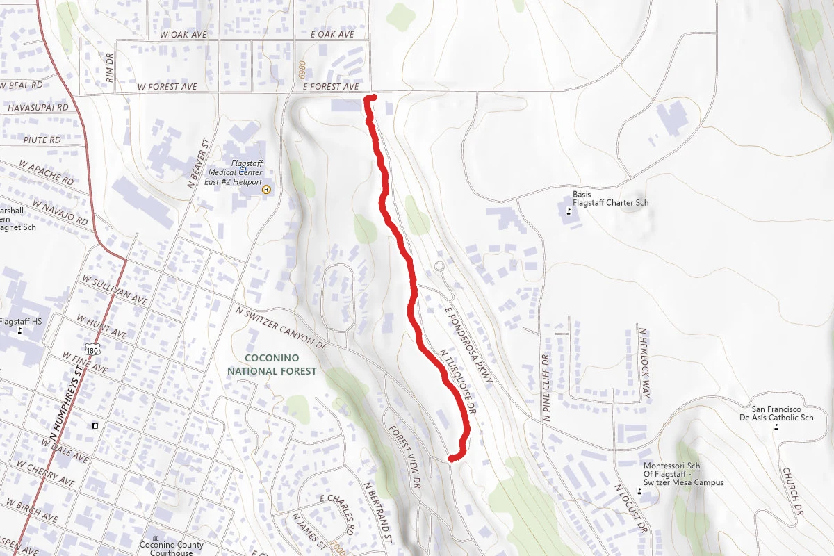 Switzer Canyon Trail