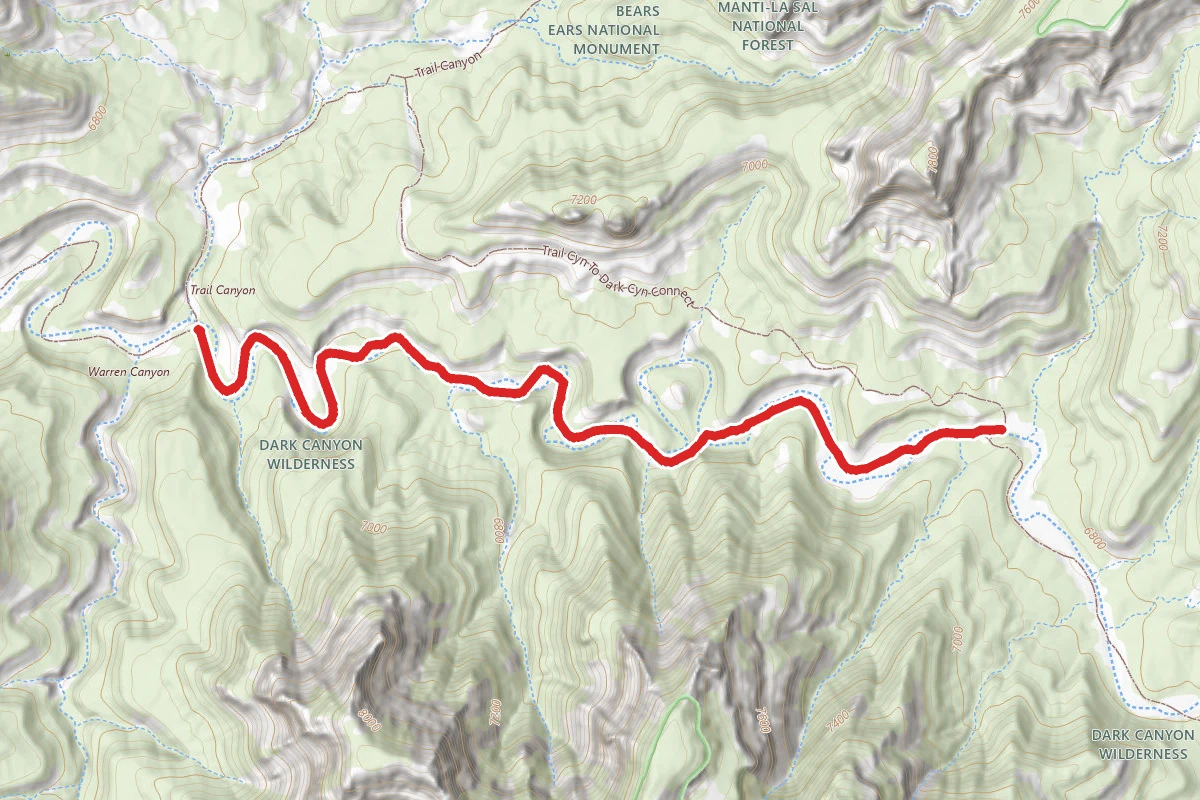 Dark Canyon West (5006)