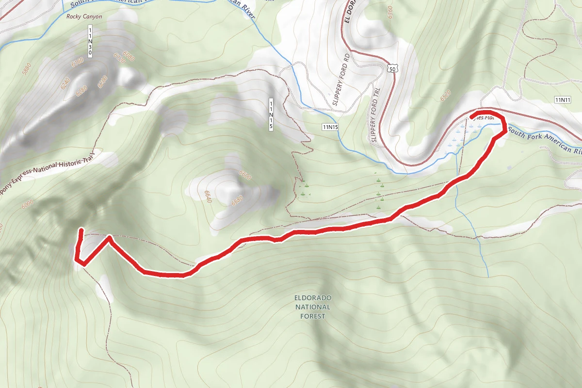 Sayles Canyon Trail