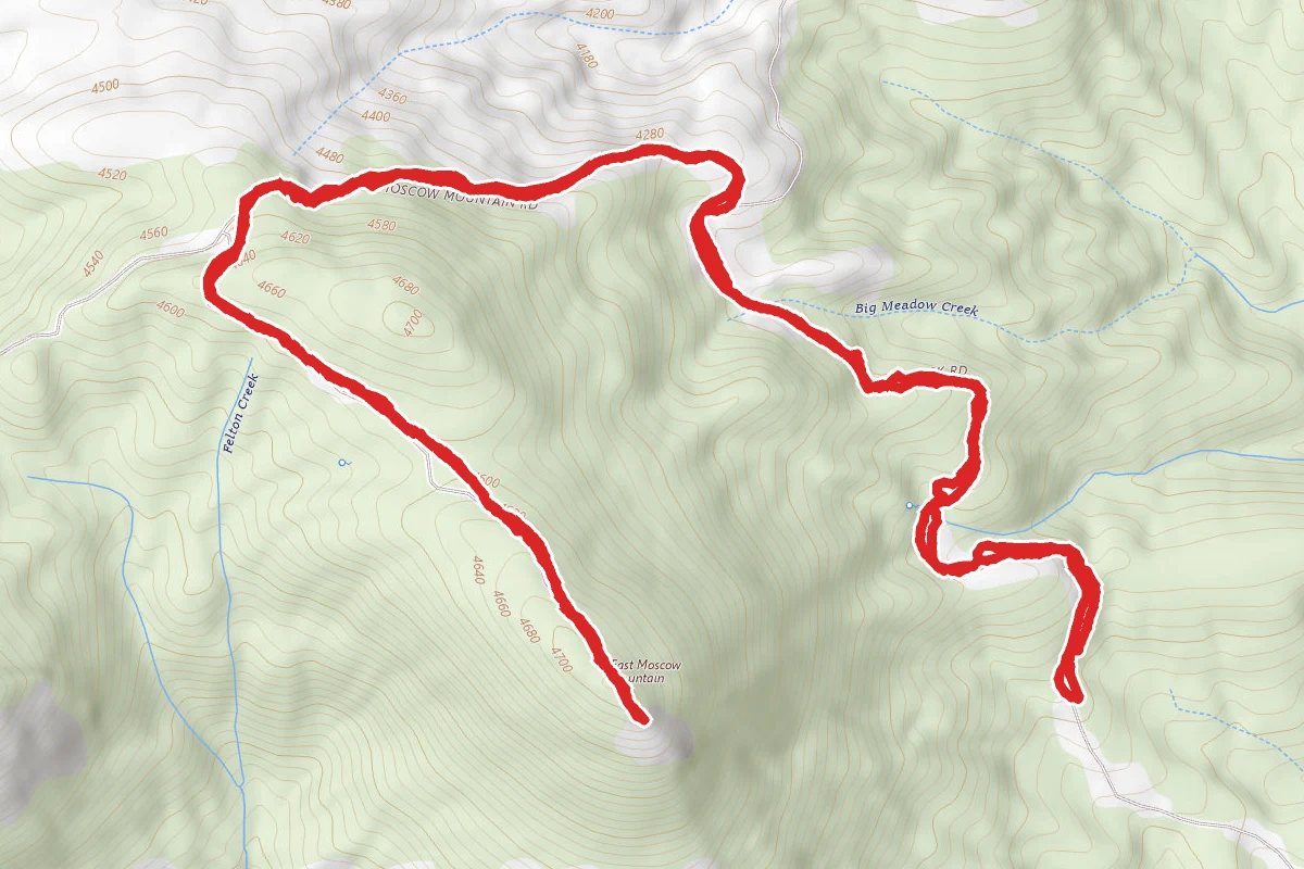 East Moscow Mountain