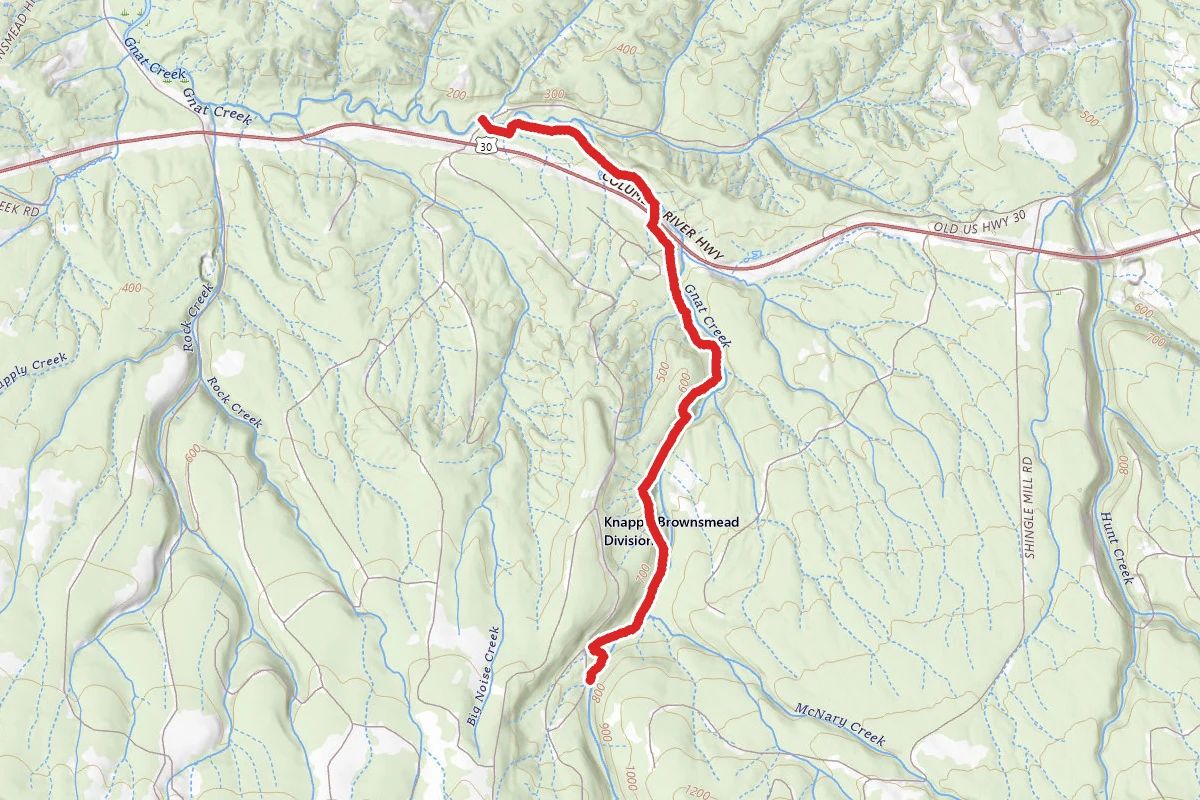 Gnat Creek Trail