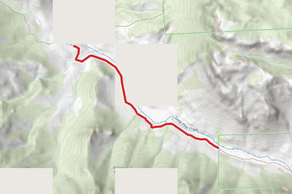 Lone Pine Creek Trail