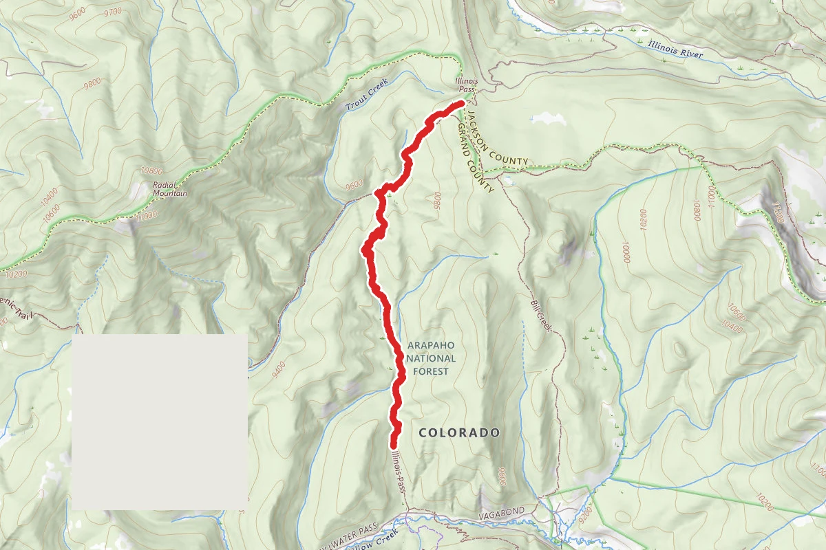 Illinois Pass Trail
