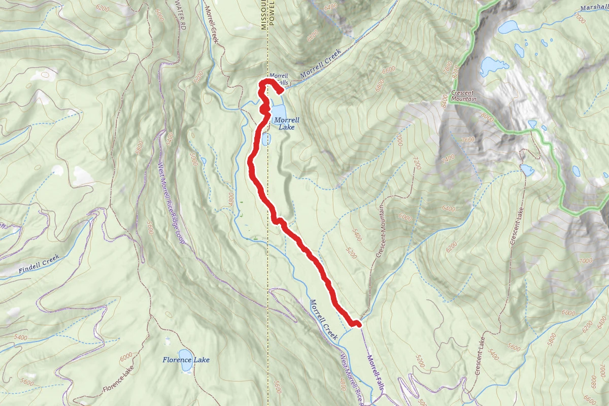 Morrell Falls National Recreation Trail