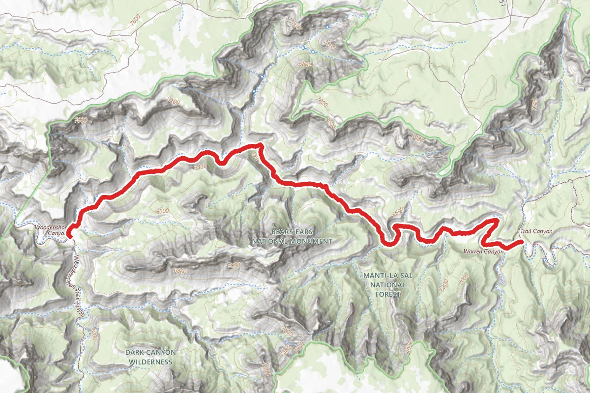 Dark Canyon West (5006)