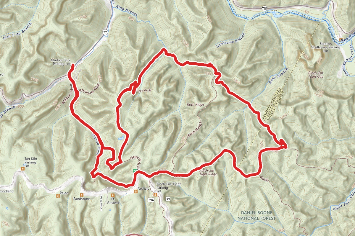 Rough Trail and Gray's Arch
