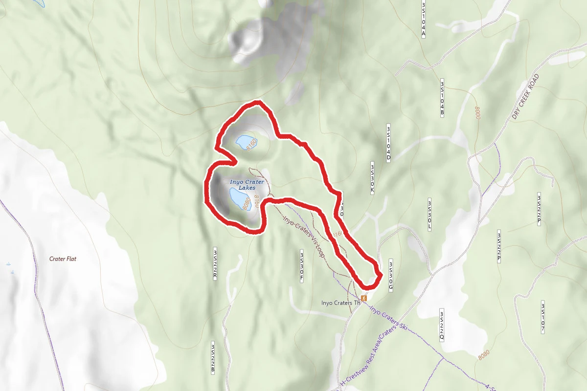 Inyo Craters Trail